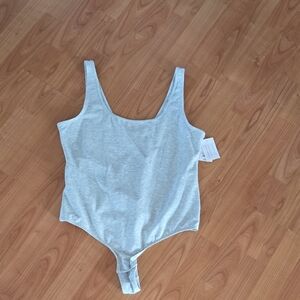 Gray  Bodysuit